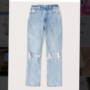 Curve Love 90s Ultra High Rise Straight Jeans